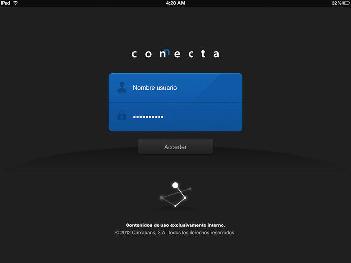 connecta la caixa incipy caso de exito ipad red social login