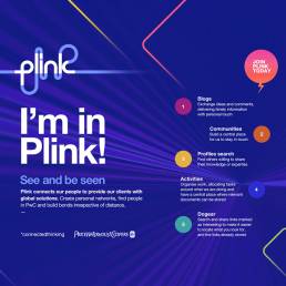 plink_INCIPY casos de exito digital workplace pwc infografía resultados comunicacion